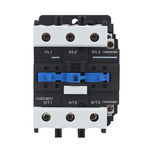 Contacteur CA CJX2-8011 80A résistant pour éviter les pannes de moteur 110V
