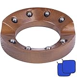 DigNew Walnut Wood Bowling Ball Spinner Stand...