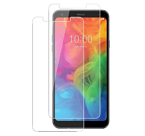 Protector de Pantalla LG Q7 de Cristal Templado para LG Q7 Plus, antiarañazos, Protector de Pantalla HD para LG Q7, LG Q7 Plus, LG Q7 Alpha de 5,5', 2 Unidades