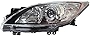 TYC Left Headlight Assembly Compatible with 2010-2011 Mazda Mazda3