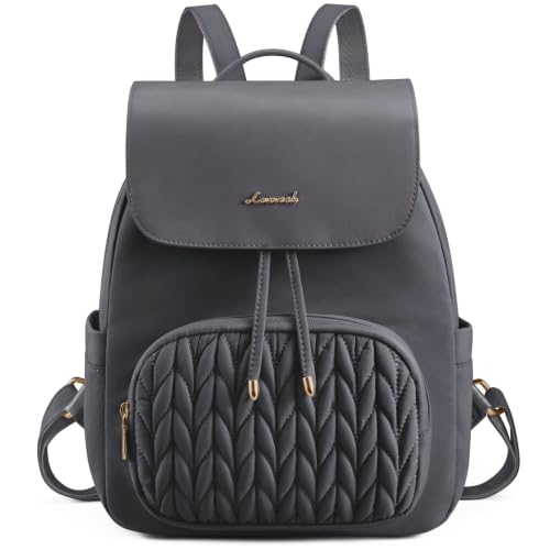 Image of LOVEVOOK Mini Backpack for Women, Zipper Closure Small Backpack Purse for Travel, Work Backpack Daypack With Anti-theft Pocket Mini Bag for College Shopping