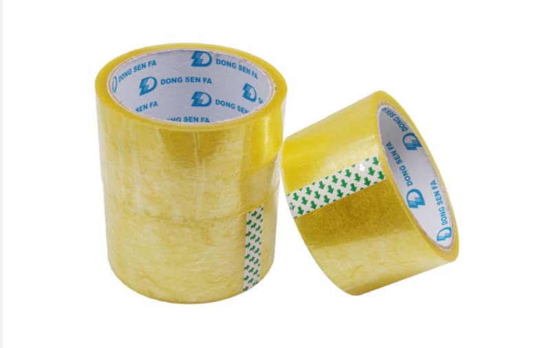 48mm Larghezza 4,8 cm Trasparente Imballaggio Nastro Imballaggio Cartoni, Scatola Sigillatura, Moving, Spedizione Nastro Adesivo Lunghezza 110M / Rotoli (50)