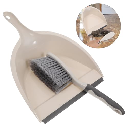 PEPLAYTAL Mini Besen und Kehrschaufel Set aus Kunststoff Weiche Borsten Kompakt und Vielseitig für Böden Tische und Tierhaare Handlich und Einfach zu Reinigen für Haushalt und Büro – Bild 8