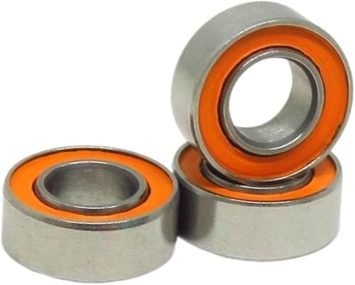 Roulements billes ABEC-7 SMR84C-2RS hybrides en acier inoxydable