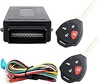 Riloer Auto-Diebstahl-Alarmanlage, 60-100 Meter Lokalisierter Fernalarm, mit Steuerbox + 2 Ersatz-Fernbedienungen für die Zentralverriegelung Riloer Auto-Diebstahl-Alarmanlage, 60-100 Meter Lokalisierter Fernalarm, mit Steuerbox + 2 Ersatz-Fernbedienungen für die Zentralverriegelung