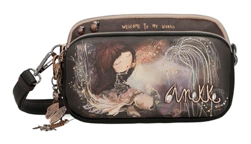 Sac à bandoulière FEMME anthracite Anekke pour un style élégant au quotidien