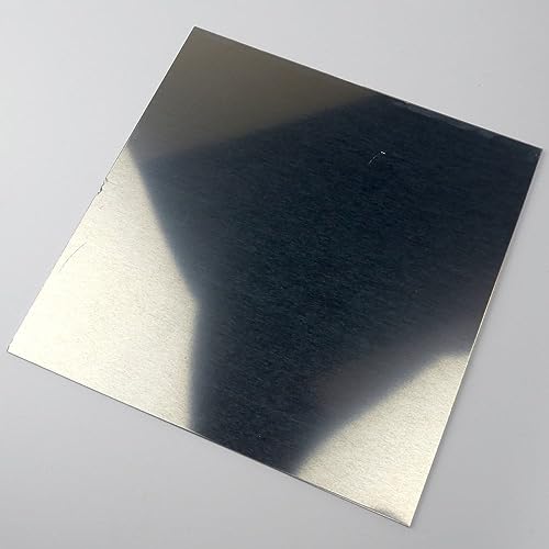 3003 Aluminum Sheet, Unpolished (Mill) Finish, H14 Temper, ASTM B-209, 0.04" Thickness, 24" Width, 48" Length, OnlineMetals