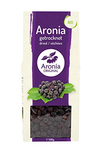Aronia Original Bio Aroniabeeren getrocknet, 1er Pack (1 x 500 g)