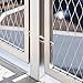 Flexible Stainless Steel Rope Mesh,304 Stainless Steel Wire Rope Netting,Zoo Cage Fence Balcony Stair Wire Rope Protection Net Safety Net Plant Climbing Net,Easy To Cut ( Size : L0.6xW1m/L1.96xW3.28ft