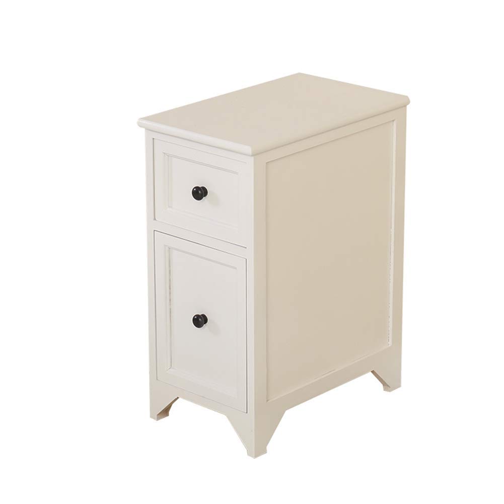Petite armoire de chevet fine de 20 cm pour ranger et organiser la chambre