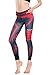 COCOLEGGINGS Women Breathable Elastic Ankle-Length Legging Tights Black L