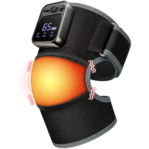 Knee Massager Brace 5000mAh 6 Heat 3 Massage Cordless