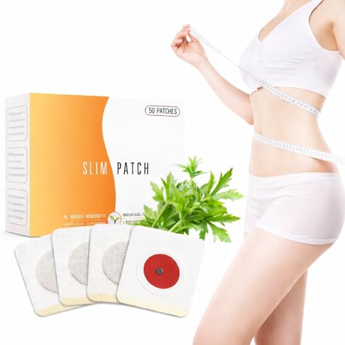 Quema Grasas Adelgazante Mujer, Parches Adelgazantes, Quemador de Grasa, Quemagrasas Abdominal, Adelgazar Rapido y Efectivo Mujer y Hombre, Adelgazantes Abdomen, 50 Parches para Adelgazar