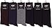Sakkas Men's Cotton Blend Ribbed Dress Socks - 10-13 - Assorted 6-Pack