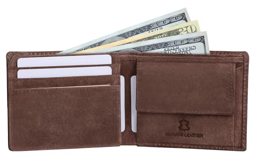Image of WildHorn Rfid Protected Leather Wallet For Men, Brown
