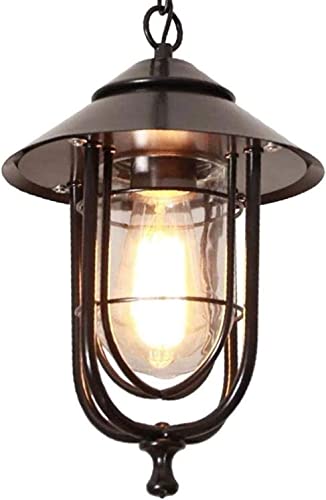 Lámparas colgantes E27 exteriores vintage para iluminación de gazebo 4