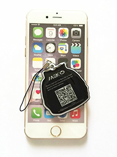 Meko [0.3-Inch Hybrid Tip Series 3 Packs Replaceable Micro-Fiber Tip Stylus Capacitive Touch Screen Pens With Extra 3 Replacement Tips - (Black/Red/Purple) #TOP6