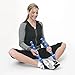ProStretch StretchRite, Physical Therapy Stretching Strap with Grip Handles for Sore and Tight Muscles, Includes Coaching Guide, Blue/White