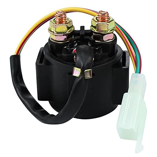 LOCOPOW GY6 Starter Solenoid Relay for Chinese 50cc 125cc 110cc 150cc 200cc 250cc ATV 4 Wheel Scooter Go Kart Quad Moped Dirt Pit Bike Tao Tao Coolster Coolster Coleman Apollo X pro Kids Part Switch