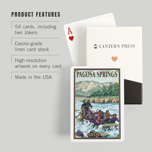Baraja de Póker River Rafting 52 Cartas miniatura 3
