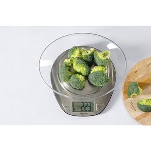 Martha Stewart Digital Food Scale 11 lbs5kg Stainless Steel