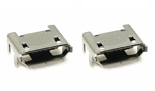 Games&Tech 2 x Micro USB Charging Charger Port Connector Replacement for JBL Flip 3 Bluetooth Speaker