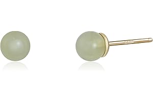 Jade Stud Earrings: A Touch of Serenity for Your Everyday Style