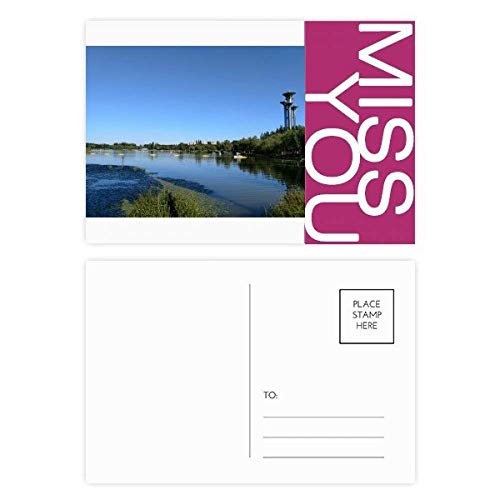 Carte postale Lac Mlle urbaine : ne manquez plus de cartes de remerciement avec ce lot de 20