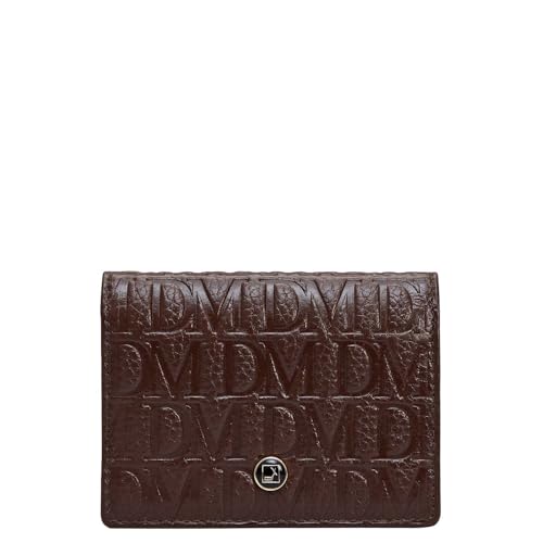 Image of Da Milano Leather Card Holder for Men & for Women - Brown (10116OL)