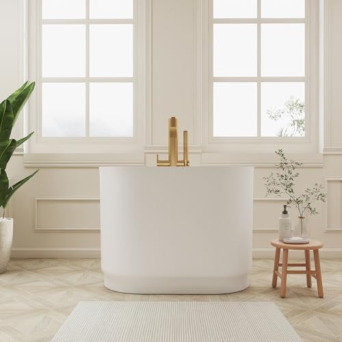 SJ Star and Jane 39 Inch Stone Resin Tub