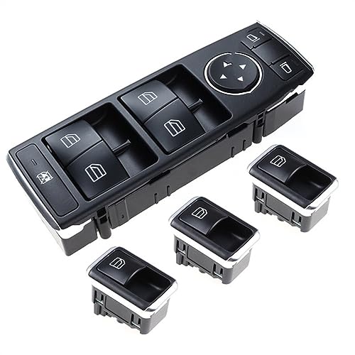 Interrupteur de vitre confort pour trajets en Mercedes W204 W212