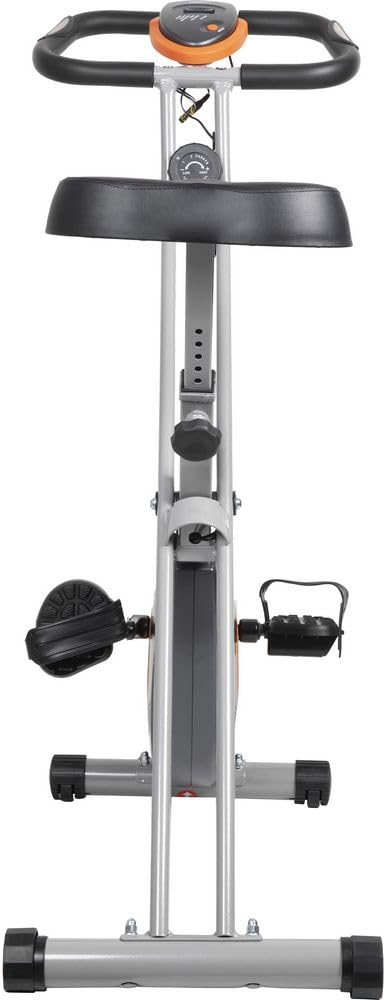 Cyclette Bici da camera X-Bike Star pieghevole salvaspazio - regolatore di sforzo fino a 8 livelli - computer digitale multifunzionale - fitness a casa - Certificato Ce e EN957 | Salvaspazio, Regolatore di sforzo fino a 8 livelli, Computer digitale multif