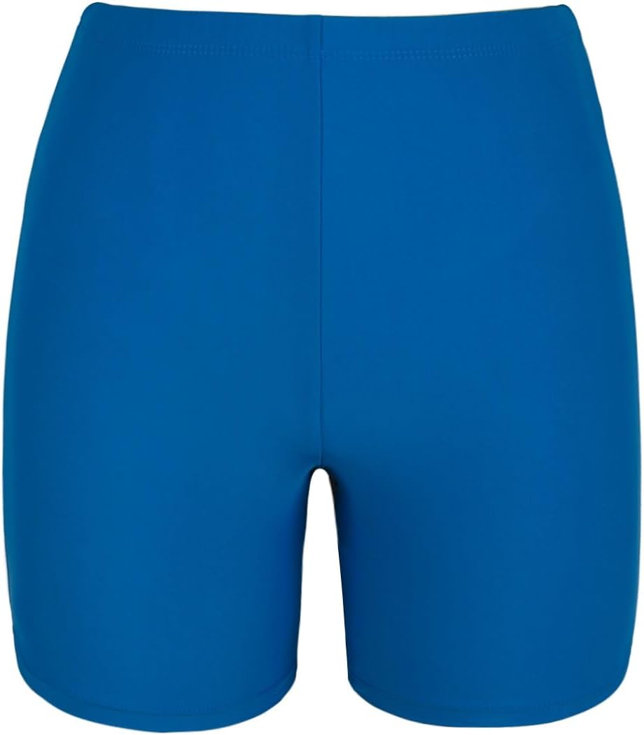Firpearl Women's Swim Shorts Tummy Control Board Shorts UPF50+ Sport Surf Shorts Swimsuit Bottom