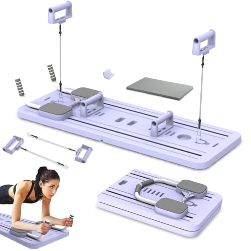 Tavola Pilates E Addominali Multifunzionale, Ab Core Trainer, Ab Machine, Condizione Open Box, Rosa