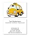 Produktbild Taxi Visitenkarten - 85x55mm - 350g Bilderdruck matt - Kurier Transport Business (500 Stück)