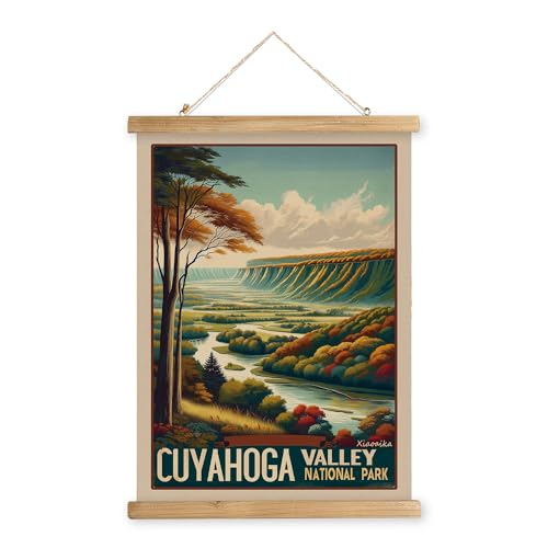 XIAOAIKA Cuyahoga Valley National Park Travel Poster 16x23