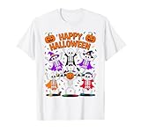 Photo Gallery dancing skeleton halloween party funny costume look maglietta Photo Gallery dancing skeleton halloween party funny costume look maglietta