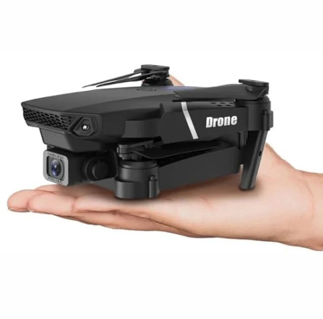 Image of Robocraze E99 PRO Foldable 4K Camera Drone with WiFi FPV HD Camera, One-Key Takeoff, 360 Flips & Headless Mode RC Quadcopter for Beginners