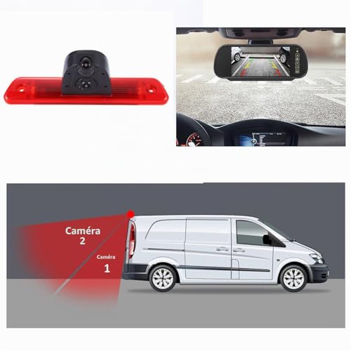 Caméras de recul double objectif haut de gamme avec moniteur 7" pour Expert - 5