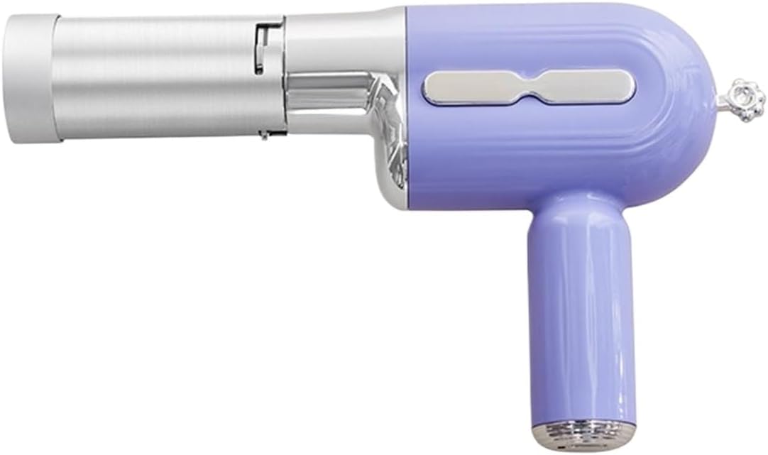 Noodle Machine, Electric Home Pasta Machine Handheld Noodle Maker Making for Household Homemade Spaghetti Ramen(Purple)