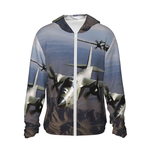 Chemise de soleil homme UPF 50+ avec capuche veste anti-UV et rashguard
