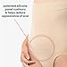 UpSpring C-Panty C-Section Recovery Underwear with Silicone Panel for Incision Care, Tummy Control Panties High Waist Postpartum Underwear for Womens, Nude L/XL