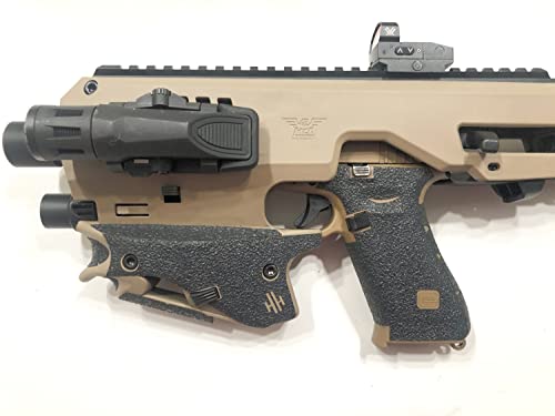 Handleitgrips Textured Rubber Grip Tape for MCK Roni for Glock 17 and 19 Gen 2 Handleitgrips Textured Rubber Grip Tape for MCK Roni for Glock 17 and 19 Gen 2