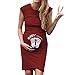 Produktbild Juliyues Umstandskleid Damen Print Schwangerschaft Kleid Umstandsmode Frauen Sommer Maternity Kleider Stillkleid Mutterschaft Stretchkleid Umstandskleidung