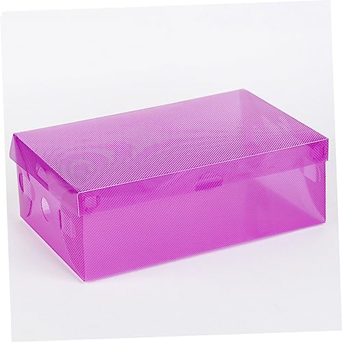 Boîtes de rangement chaussures empilables transparentes 7 pcs - 3