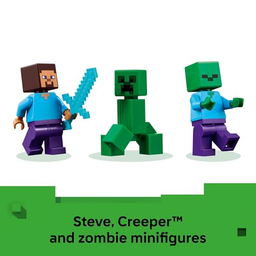 Image of LEGO Minecraft The TNT Jungle House Building Toy - Minecraft Toy for Boys and Girls, Ages 8+ - Gift for Birthdays - Video Game Playset for Fans - 21275