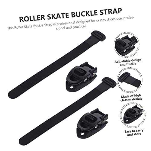YARNOW 4 Conjuntos Fivela De Skate Ferramentas Infantis Patins De Gelo Substituem Correias Tiras De