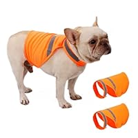 Gilet Réfléchissant De Sécurité Pour Chien - Haute Visibilité, Taille S M L, Pour Randonnée Et Nuit