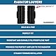 RADIATOR GUARD KTM HVA BK