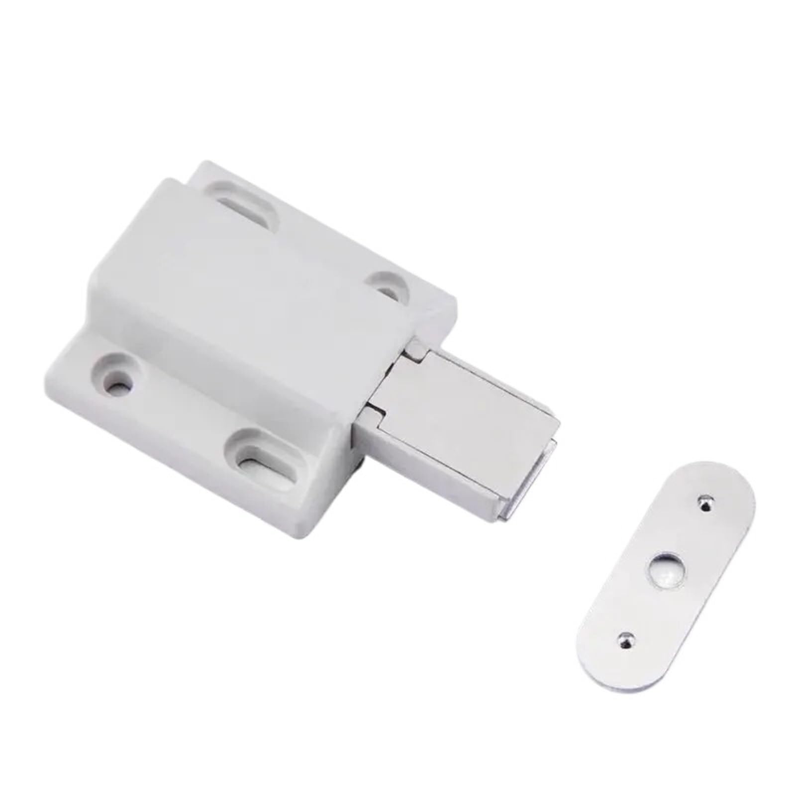 4PCS Invisibility Push to Open Magnetic Door Drawer Cabinet Catch Touch Latch Cupboard to for Cupboard